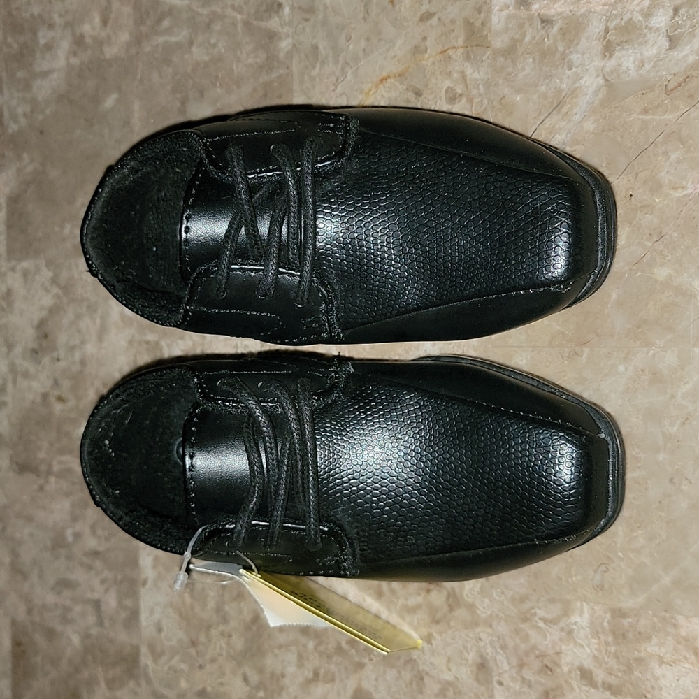 Black Toddler dress shoes